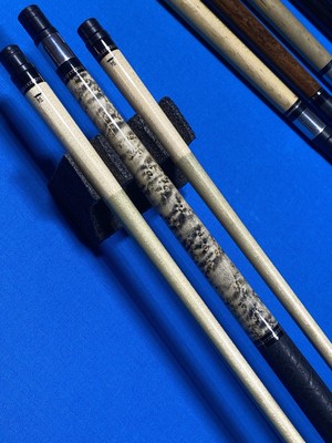Mike Gulyassy CUSTOM Pool Cue  w/x2 vintage Original Predator 314 Shafts