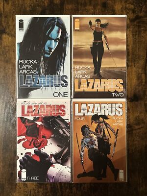 Image Lazarus 1-26 + Sourcebook 1 2 + X+66 1 2 + Risen 1-3 Comic Bundle