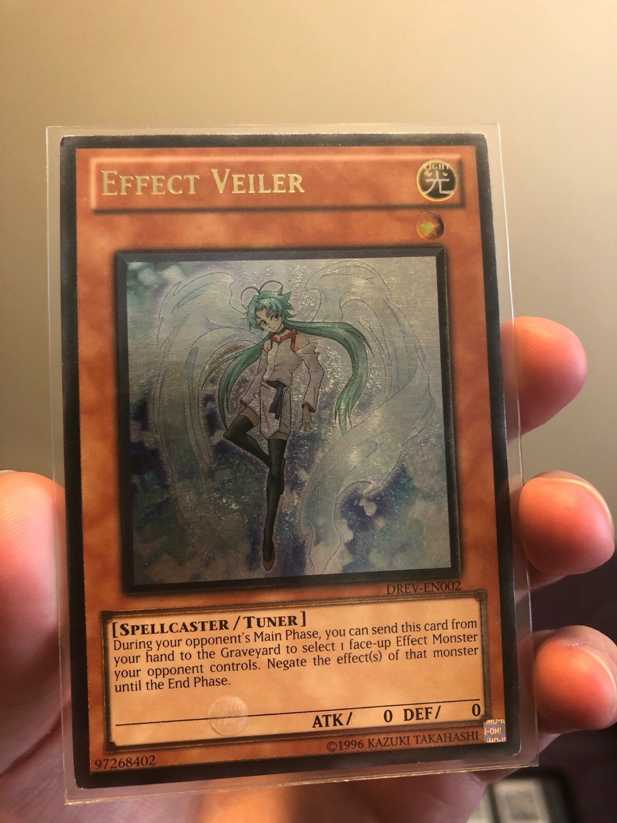 Yugioh - 3x Ultimate Effect Veiler - Unlimited - NM