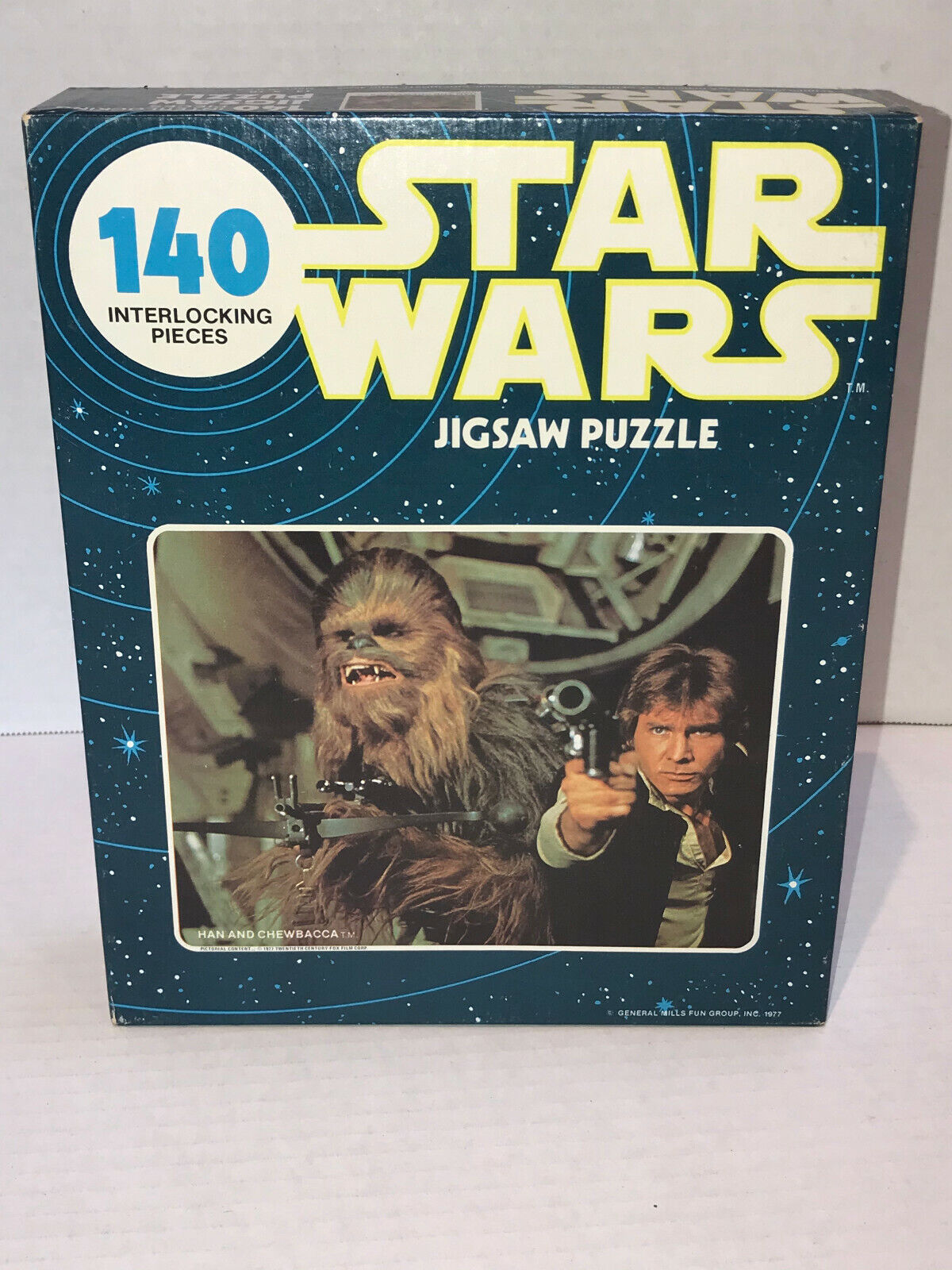 Star Wars 1977 Kenner 140 Piece Puzzle Han and Chewbacca