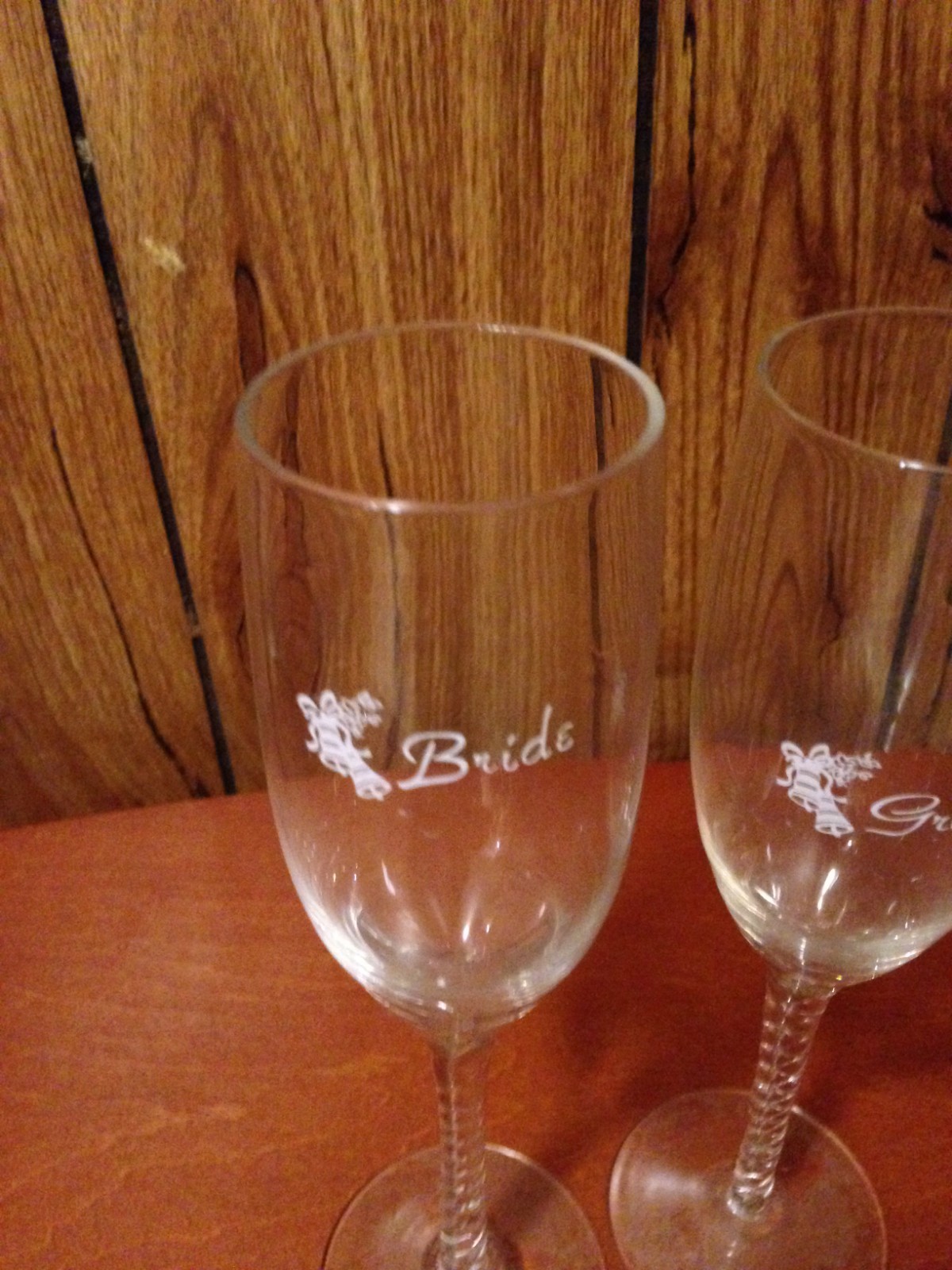 Bride & Groom Toasting Goblets