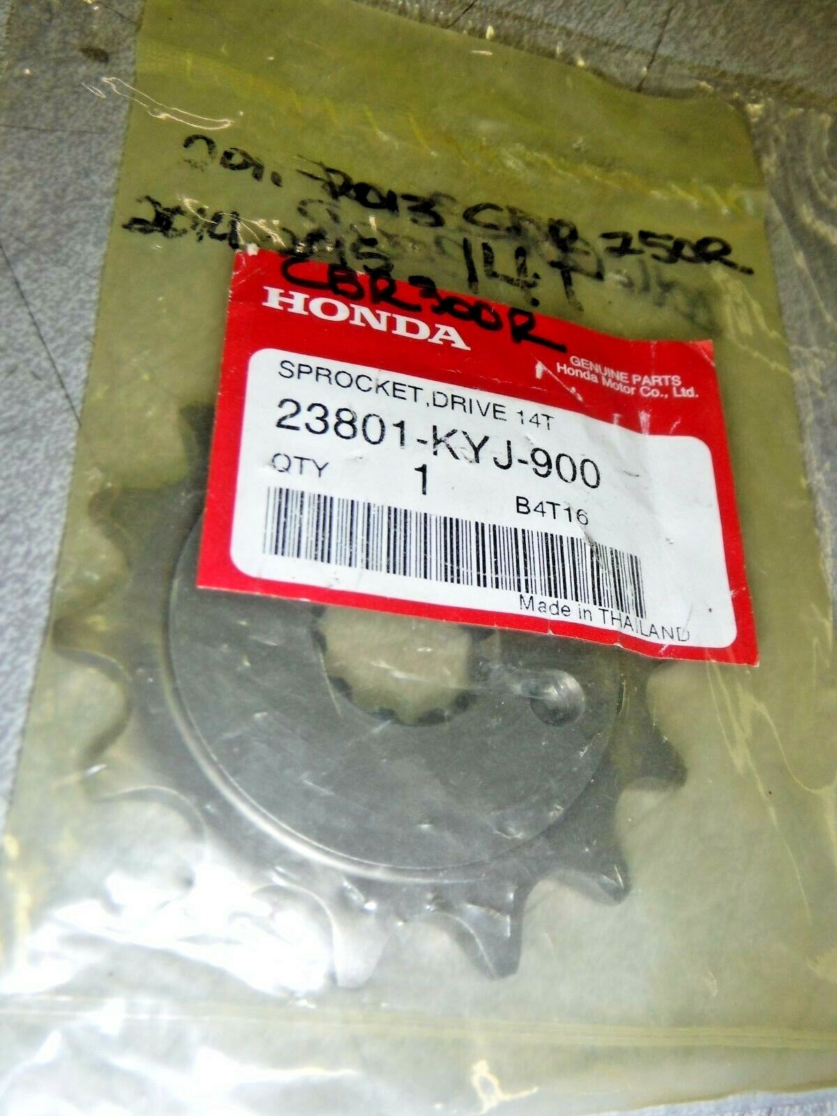 11-22 Honda CBR CBF CMX 250 300 14T Front Drive Sprocket