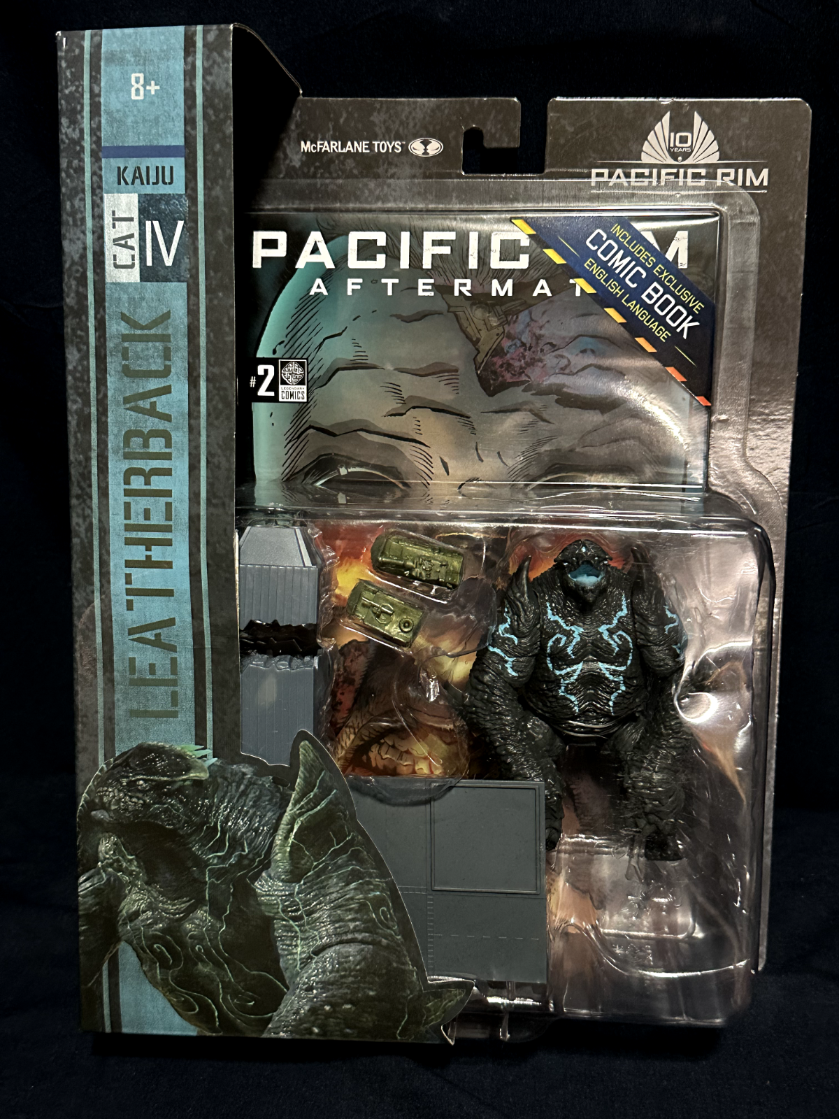 PACIFIC RIM KAIJU LEATHERBACK CAT IV MCFARLANE TOYS 4