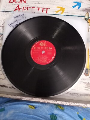Columbia 36500 Harry James and his Orch Blues In The Night All For Love 1945 G