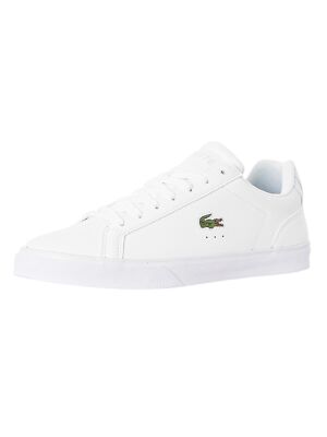 

Мужские кожаные кроссовки Lacoste Lerond Pro BL 23 1 CMA, белые, Белый, 7-45CMA010021G