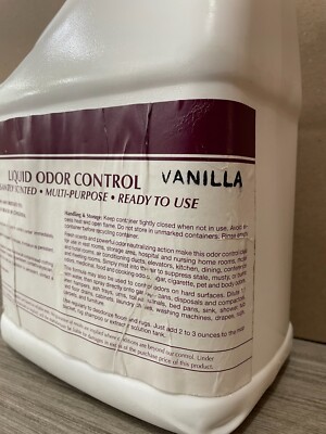 1 GALLON VANILLA ODOR ELIMINATOR CONTROL AIR FRESHENER CATS DOGS PET URINE SMOKE