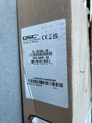 QSC Core Nano Q-SYS Network I/O Processor - OPEN BOX