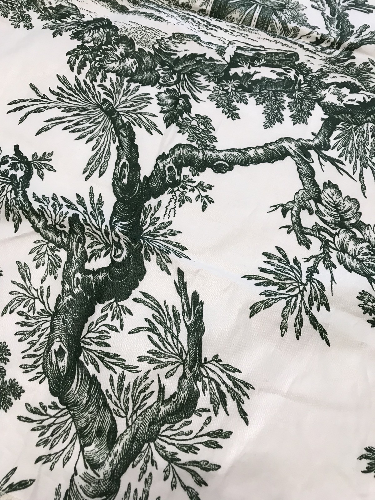 Bassett McNab Company Documental Toile Fabric Sample 27