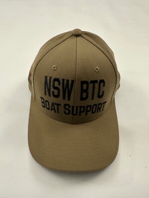 The Corps NSW BTC Boat Support Logo Beige Fitted Baseball Cap Hat Size  S/M