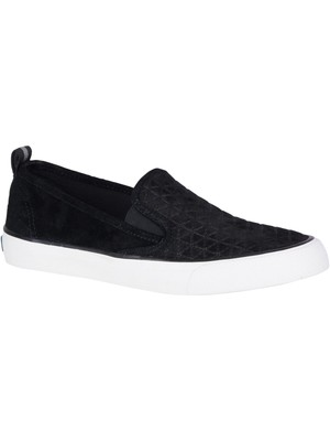 

SPERRY Женские черные спортивные кроссовки Slip On с эластичной резинкой SeaPlatform, Черный, STS83319