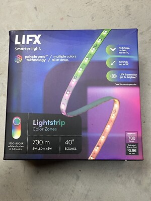 LIFX Lightstrip Color Zones 700LM 40ft Lighting Kit LZ3TV1MUS NEW