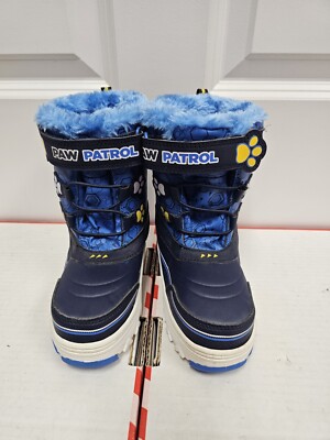Nickelodeon Paw Patrol Toddler Boy's Winter/Snow Boots Size 10