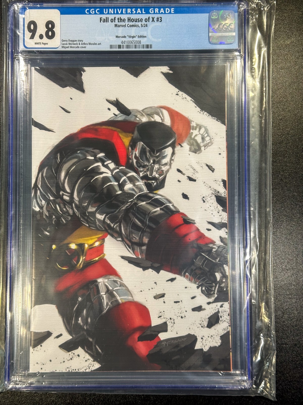 ❌Fall House of X 3❌CGC 9.8 MINT❌1:50 Mercado Incentive