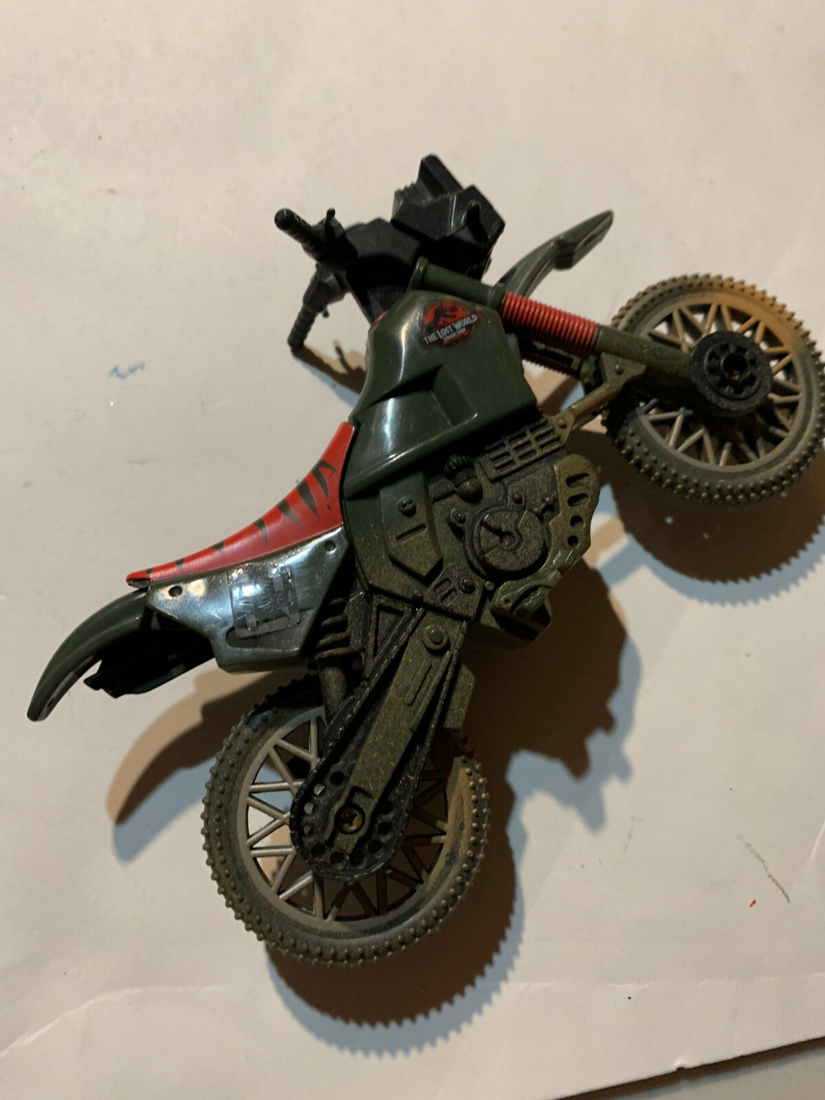 ロストワールドジュラシックパーク ダイノスネア・ダートバイクDINO SNARE Jurassic Park 1997 Lost World Dino-Snare Dirt Bike & Carter