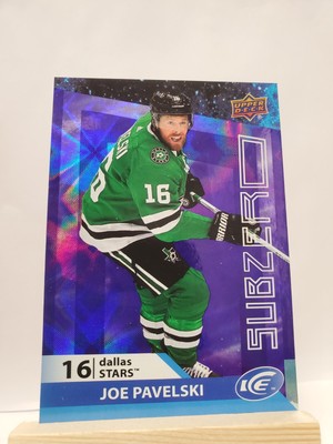 JOE PAVELSKI 2021-22 Upper Deck Ice SUB ZERO #SZ1