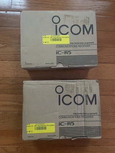 ICOM IC-R5 未使用品 ICOM Canada : IC-R5