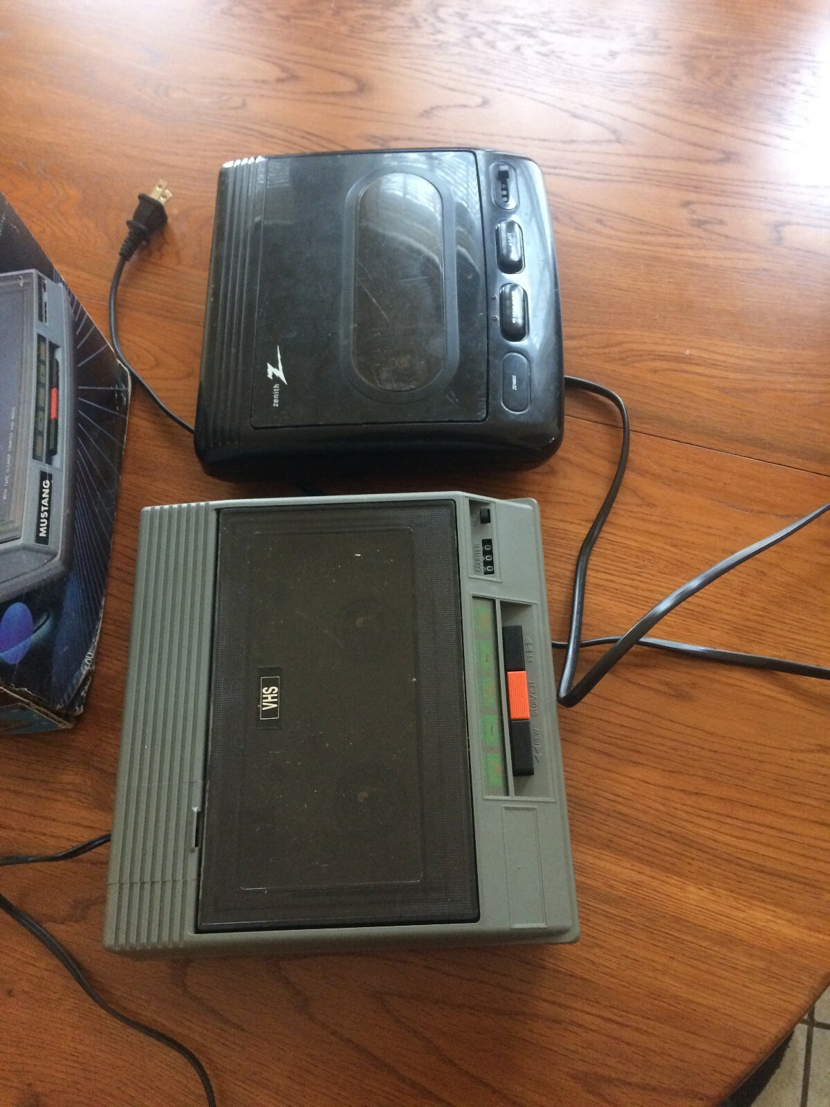 vintage vhs rewinder lot