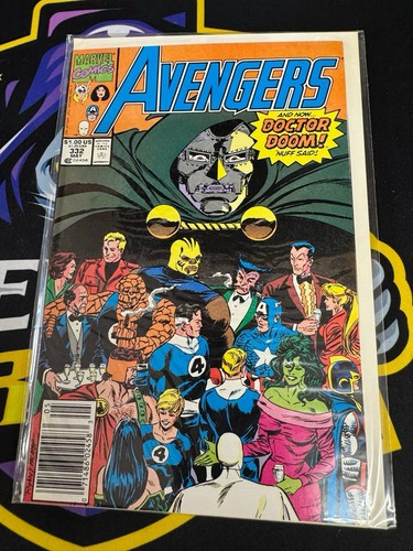 Avengers #332 - Marvel Comics - May 1991 - Comic Book