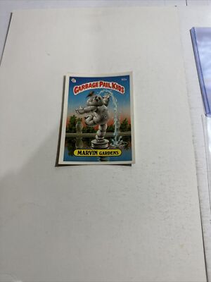 Marvin Gardens 92a 1986 Topps Garbage Pail Kids 3rd Series