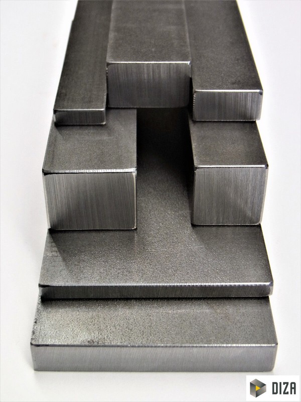 Blankstahl Flach C45 + C Din 10277 Din 10278 Flachmaterial Flachstahl H11