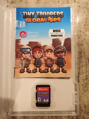 TINY TROOPERS: GLOBAL OPS NINTENDO SWITCH New OPEN Box