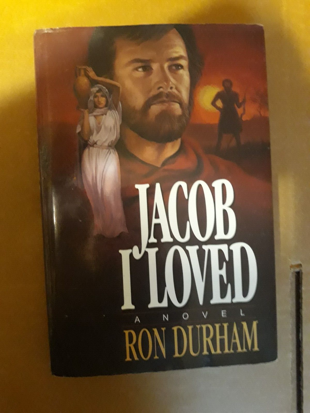 Hollow book safe (faux storage book) "Jacob I Loved" cover.