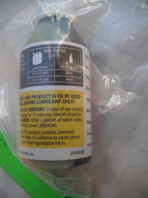 Lot of 3 Horizon Hobby DYNE4100 2 Cycle Oil, 100ml, 100cc: 5IVE-T, R/C Plane Car