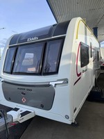 Elddis Avante 550, Yr2018, Rear Fixed Island Bed