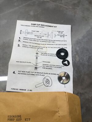 20) Handmade Leather Pump Cups - Fits Coleman (part 216-5091 - Foto 10