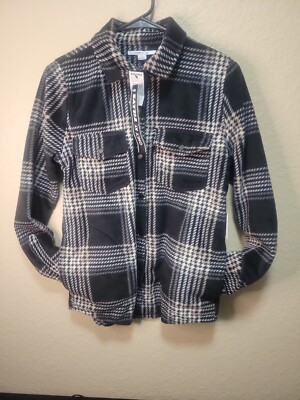 O'Neill Fleece Flannel Button Shirt Size S New With Tags RN # 85773