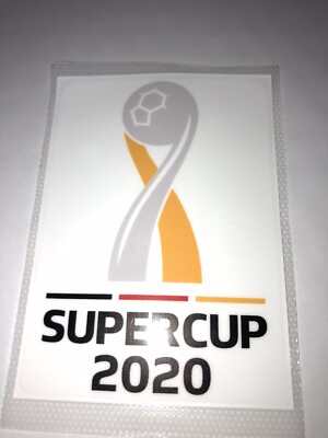 DFB DFL Supercup 2020 Trikot Patch - Fc Bayern München Borussia Dortmund BVB