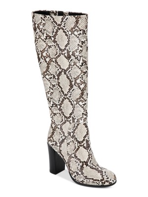 

Женское бежевое платье на молнии с животным принтом KENNETH COLE Ботинки на каблуке 8,5 м, Бежевый, KL05629EE