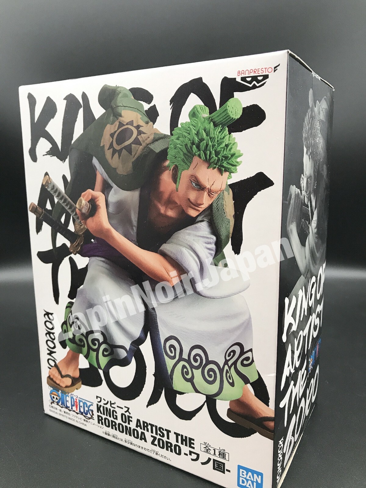 One Piece Figure Roronoa Zoro King Of Artist Wanokuni Banpresto Ebay