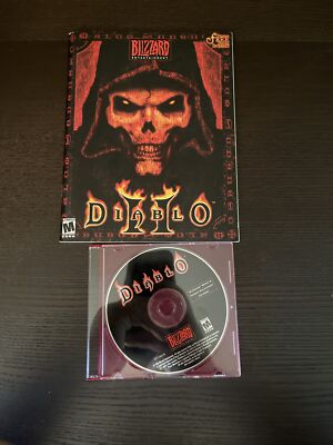 Diablo 1 (1996) PC Game Disc, Manual, Tested Windows 95 NT MACINTOSH PLEASE READ