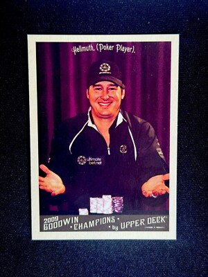 2009 Upper Deck Goodwin Champions Phil Hellmuth #146 Poker Player Trading Card