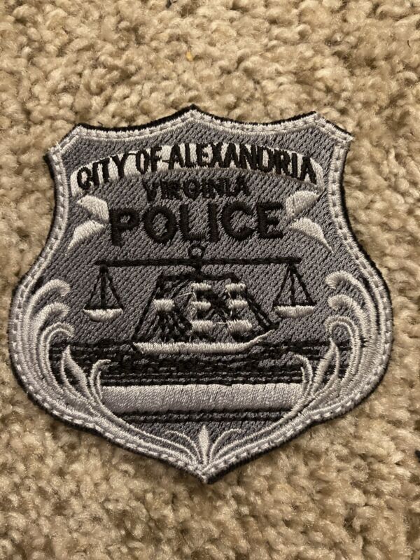Alexandria Police Virginia Patch NEW Hook And Loop Unofficial