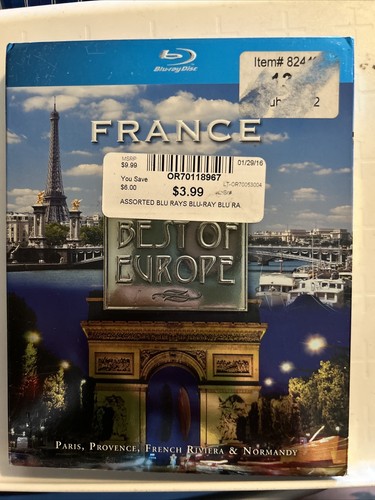 その他 Best of Europe: Beautiful France [Blu-ray] Best Of Europe - France (Blu-ray Disc, 2009). Slipcover