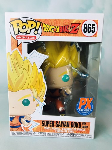 Funko Pop #865 Dragon Ball Z Super Saiyan 2 Goku with Energy