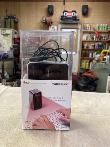 Celluon Magic Cube Projection keyboard and Multi touch mouse