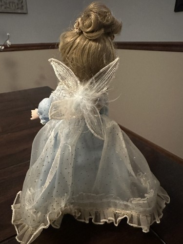 The Diamond Fairy Paradise Galleries Porcelain Doll Patricia Rose 10" Sparkly