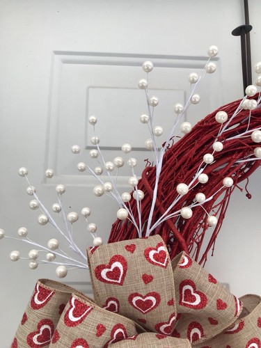 Valentines Day Wreath For Front Door