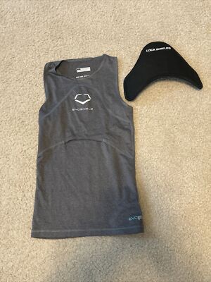 EVOSHIELD  Chest Guard Shirt, Size YM Youth Med.