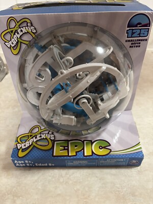 PERPLEXUS EPIC Maze Game 125 BARRIERS Challenges BALL Globe SPHERE Family Fun!