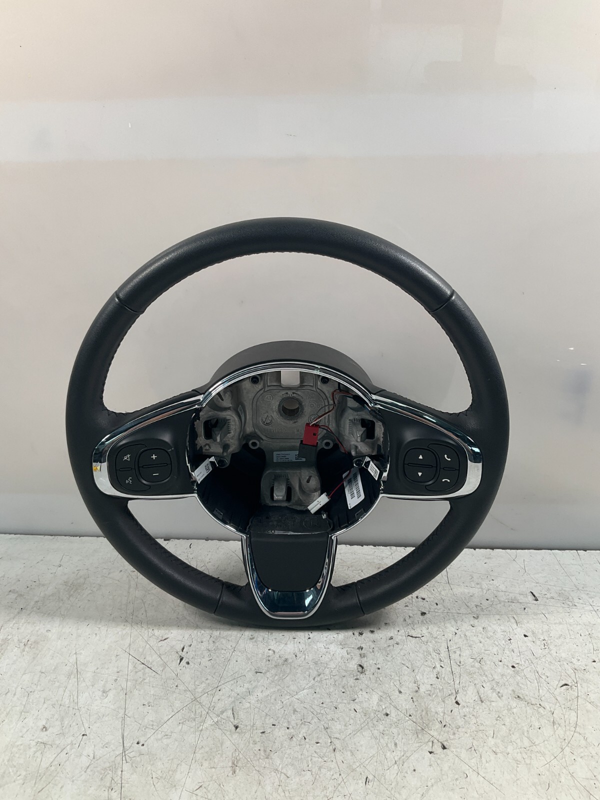 Volante sterzo in pelle nero FIAT 500 3 PORTE 2018