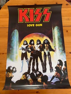 KISS LOVE GUN サイン入り Kiss_LoveGun1_GoldSignLPPlaque
