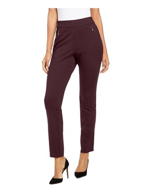 

INC Женские бордовые леггинсы Curvy Straight leggins, Burgundy, 100075051