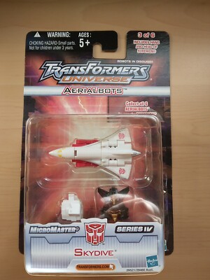 2005 HASBRO TRANSFORMERS Universe AERIALBOTS SKYDIVE NEW/SEALED