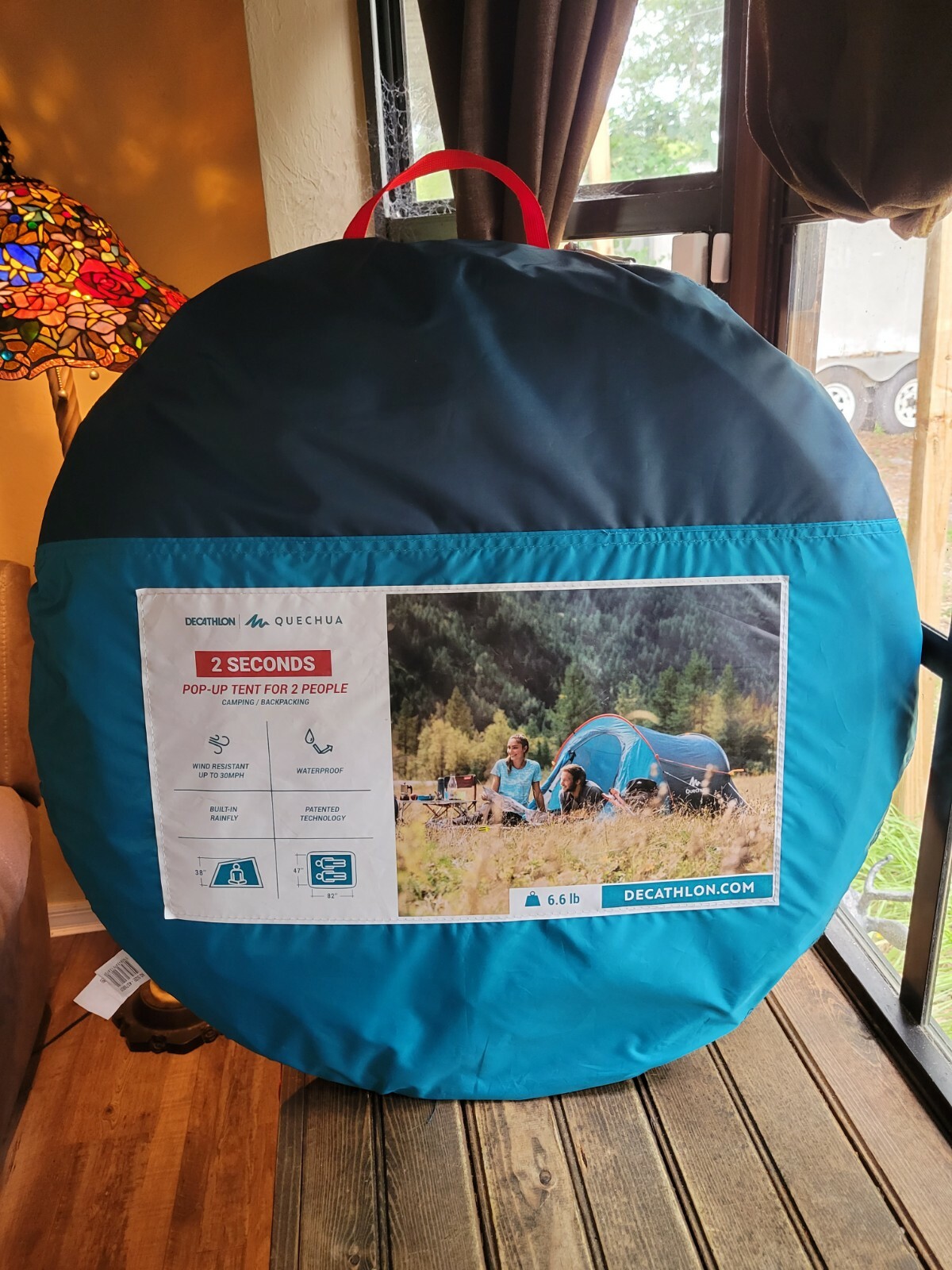 Waterproof Pop-Up Camping Tent 6.6 lb 