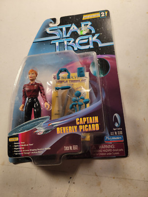 Playnates Star trek Wark Factor Series 2 Captain Beverly Picard 1997