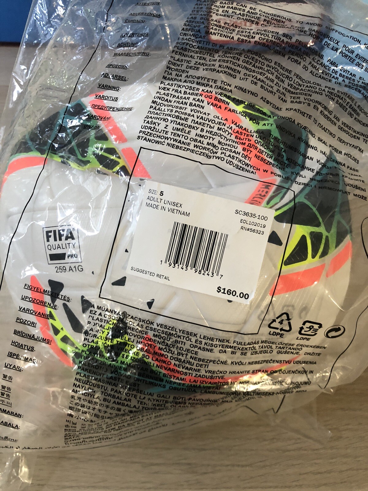 nike fifa quality pro